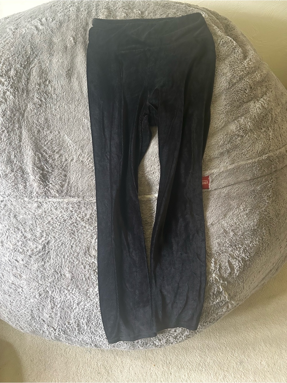 ModCloth Derek Heart Corduroy Black Pants